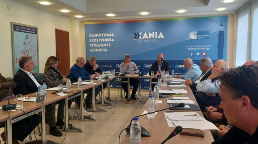 Συνεδρίαση Περιφερειακού Επιμελητηριακού Συμβουλίου Κρήτης