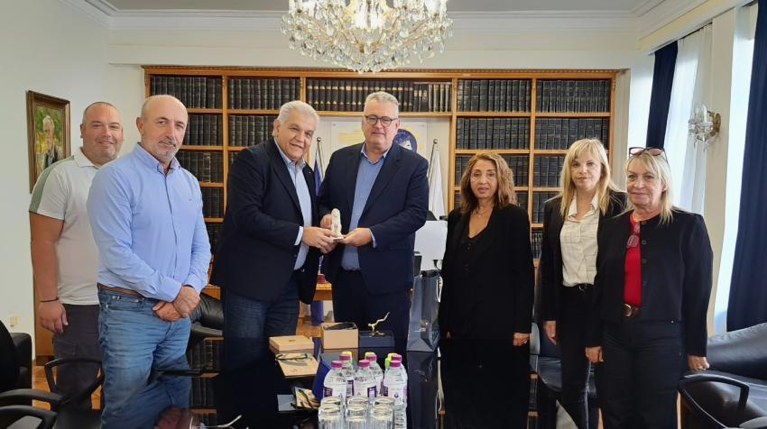 Εποικοδομητικές συναντήσεις στο Επιμελητήριο Σερρών για επιχειρηματικές συνεργασίες