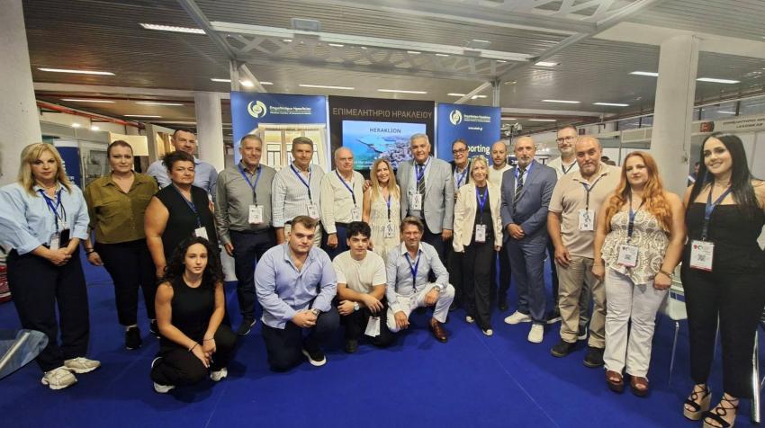Δυναμική παρουσία του Επιμελητηρίου Ηρακλείου στην 90ή ΔΕΘ. Περίπτερο 2 - stand 12