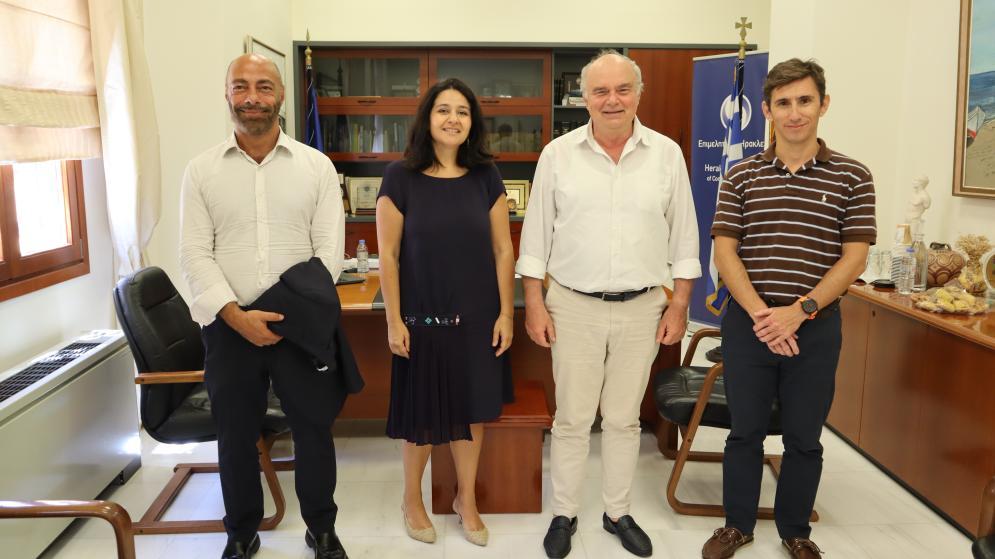 Η Εμπορική Ακόλουθος της Ιταλίας στο Επιμελητήριο Ηρακλείου