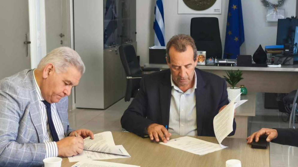  Μνημόνιο Συνεργασίας & Συμφωνητικό Παραχώρησης μεταξύ Δήμου Χερσονήσου και Επιμελητηρίου Ηρακλείου για την ενίσχυση του Καταδυτικού Πάρκου Χερσονήσου